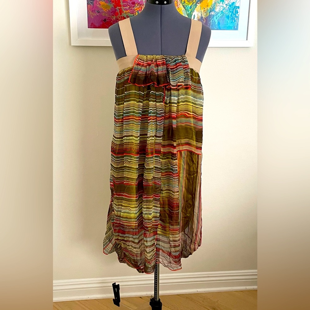 Beautiful Marni Multicolor Silk Dress - image 2
